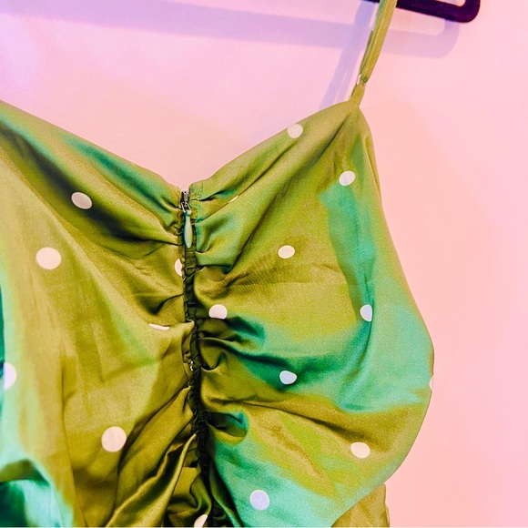 Urban Outfitters | For Love & Lemons | Ruched Paula Dress - Picture 7 of 11